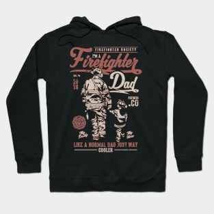 Firefighter Dad Hoodie